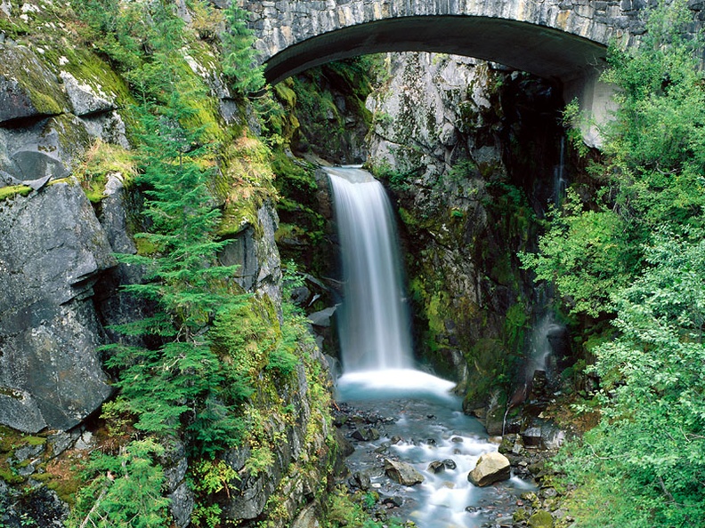 Christine Falls, Mt. Rainier National Park, Washington